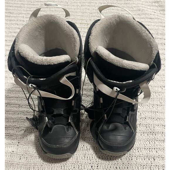 Salomon Snowboards Symbio Boots Autofit Mens Sz 8.5 42 433895 Black Snowboarding - Picture 4 of 8